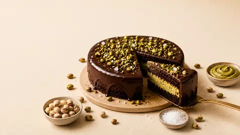 Pastel de Pistacho
